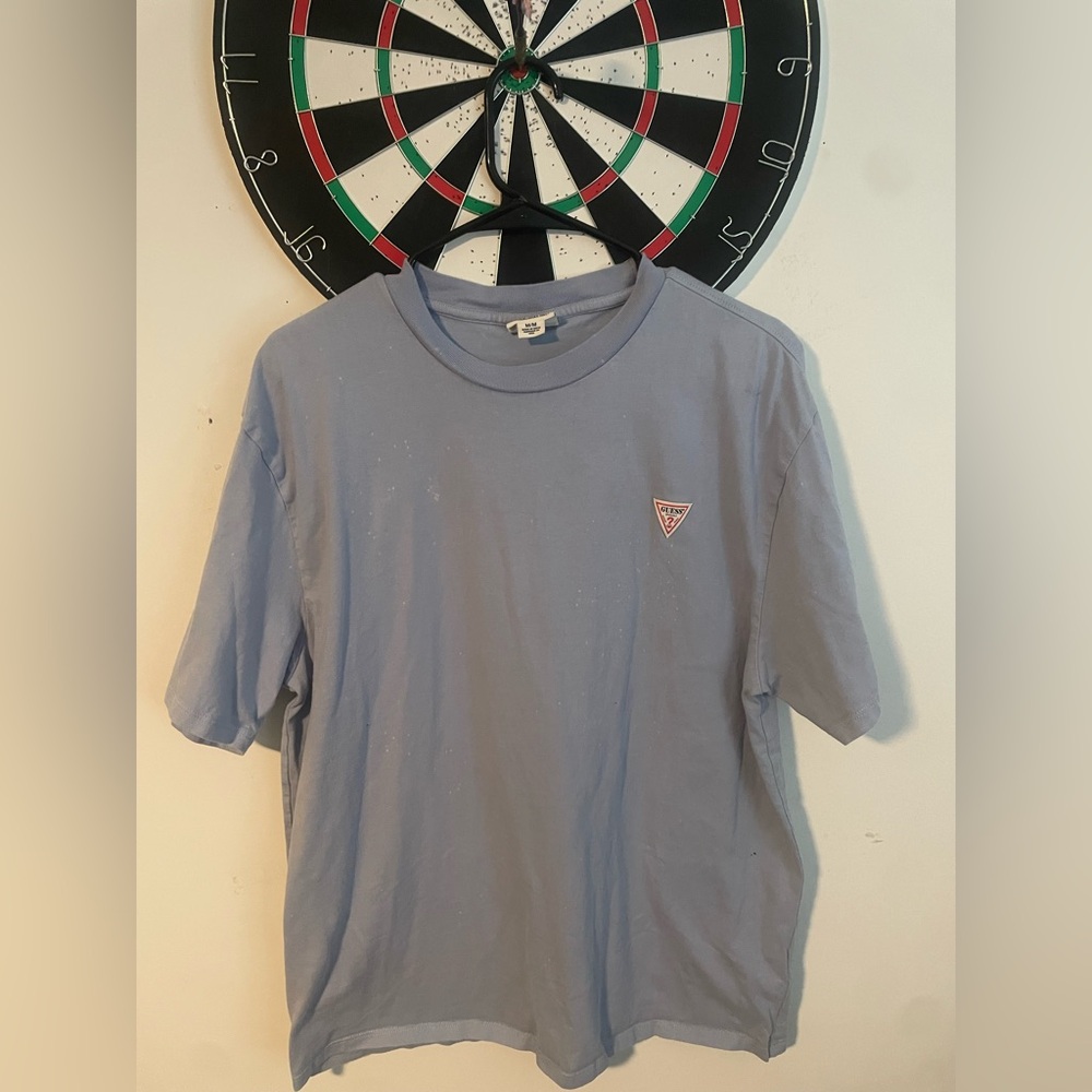 Guess blue cotton t-shirt